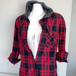 BlueNotes Boyfriend Fit Plaid